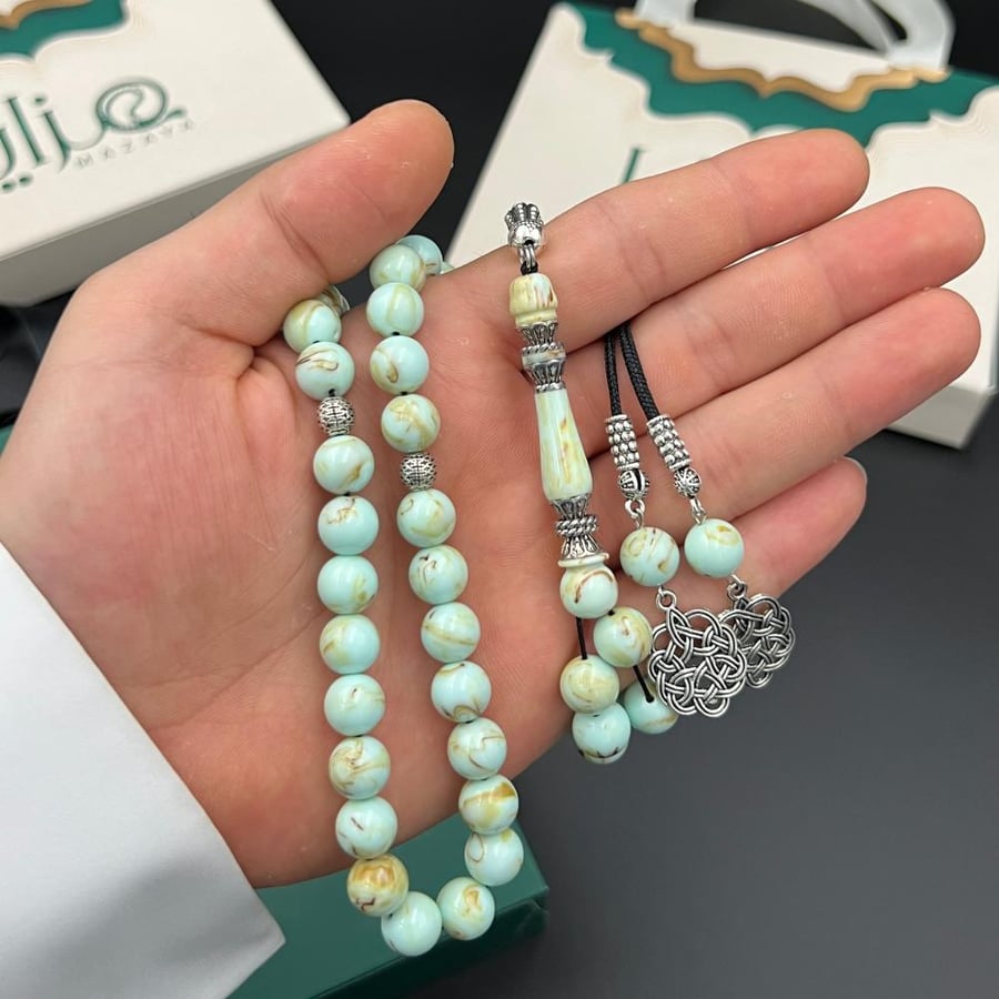 Turkish clay prayer beads