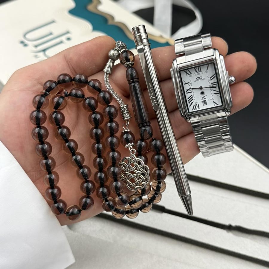 طقم كارتيرا (ساعة قلم وسبحة)