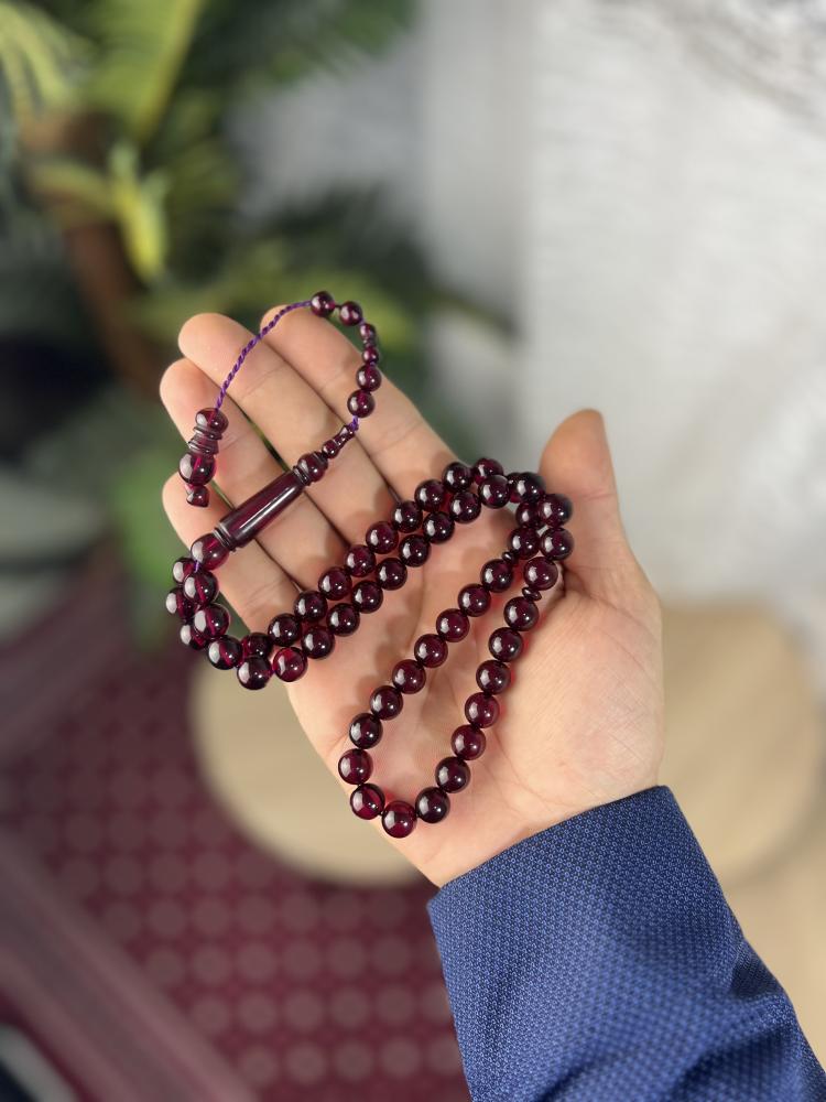 مسابح بكلايت تمليكة-عنابي