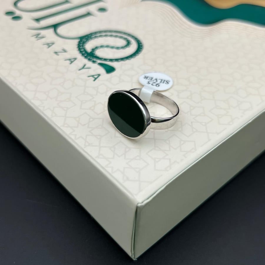 خاتم فضه شنكار - 925