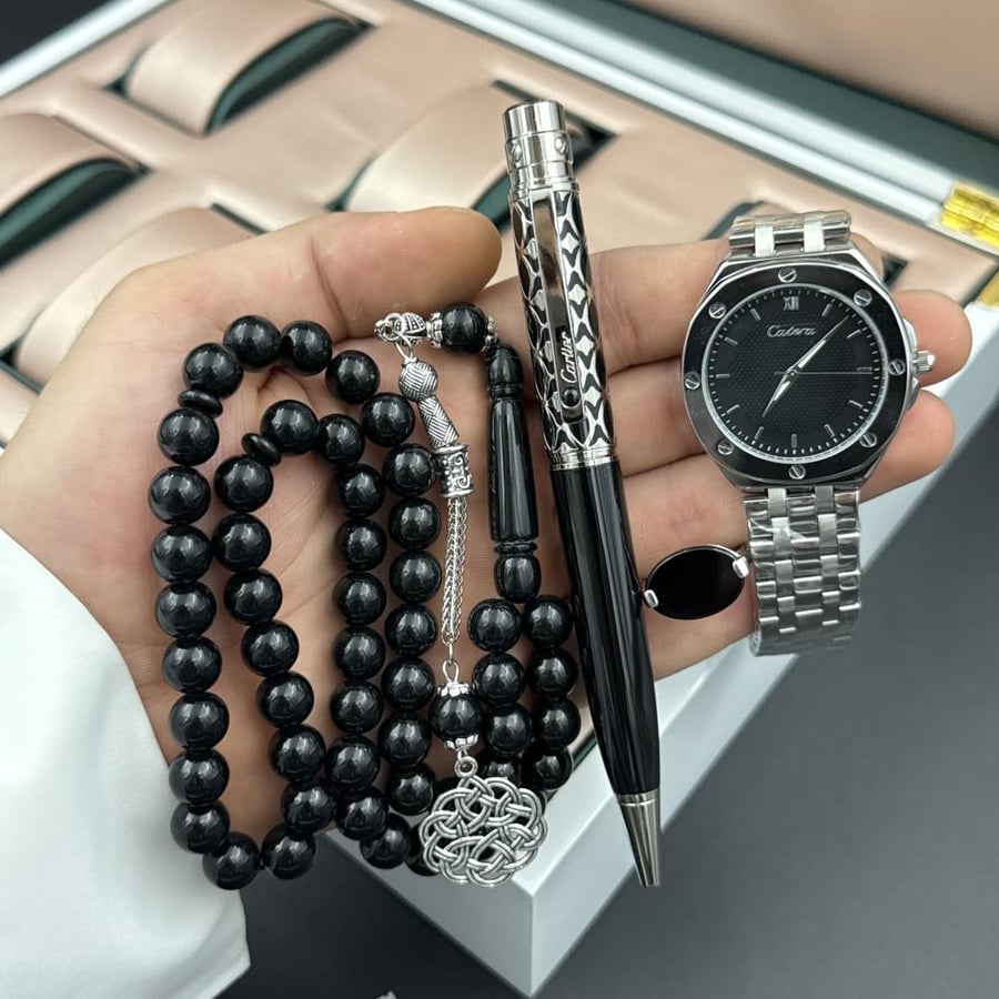 بكج الشيوخ (ساعة،خاتم،قلم،سبحة)