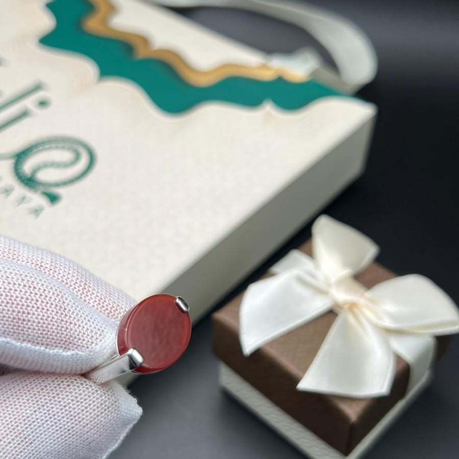 خاتم فضه شنكار - 925
