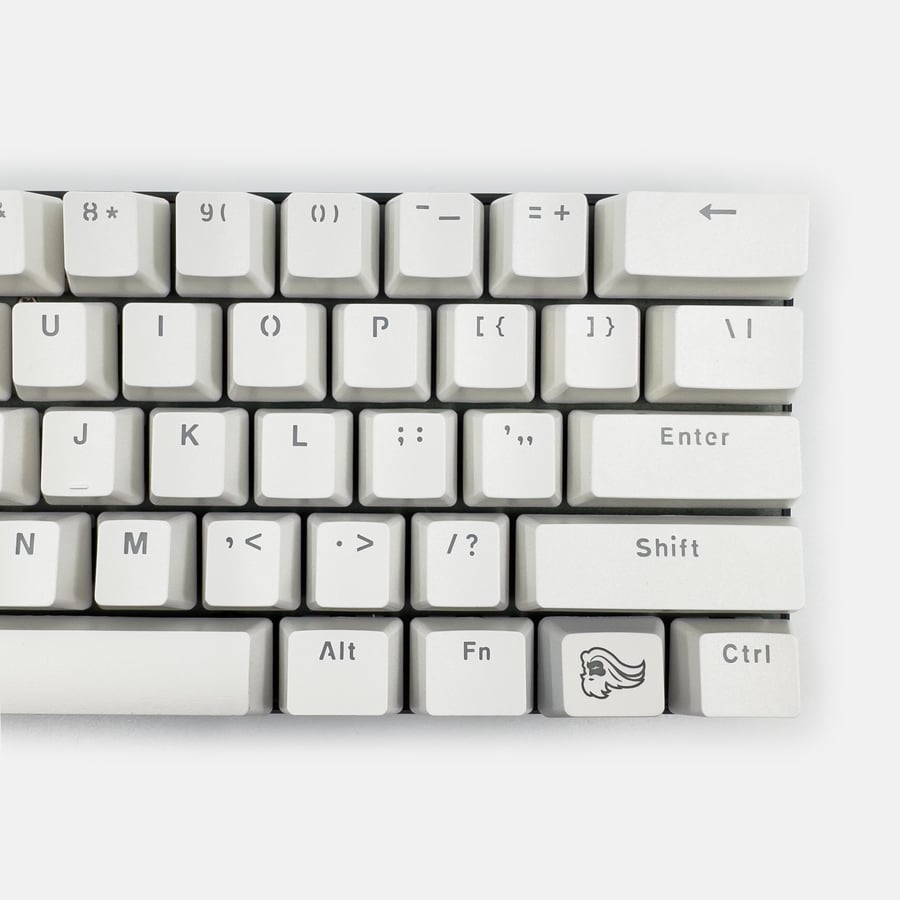 أزرار قلوريس للكيبورد | GLORIOUS KEYCAPS - WHITE