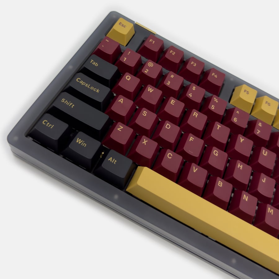 أزرار سبيس للكيبورد | SPACE GMK RED SAMURAI CLONE KEYCAPS