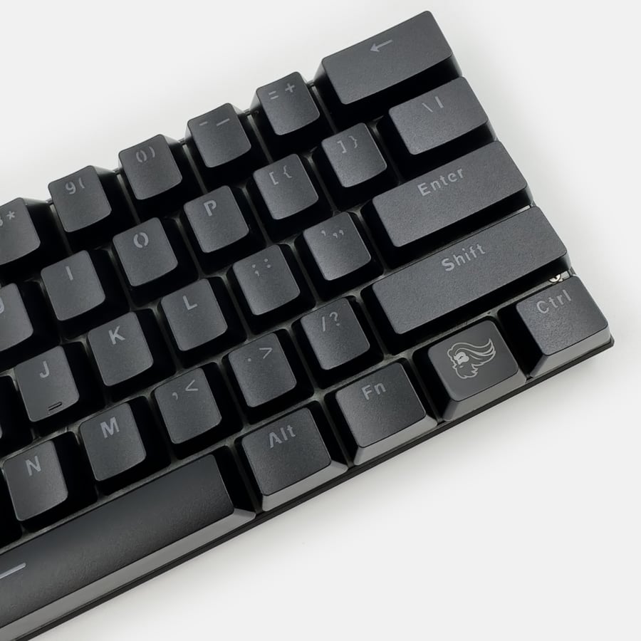 أزرار قلوريس للكيبورد | GLORIOUS KEYCAPS - BLACK