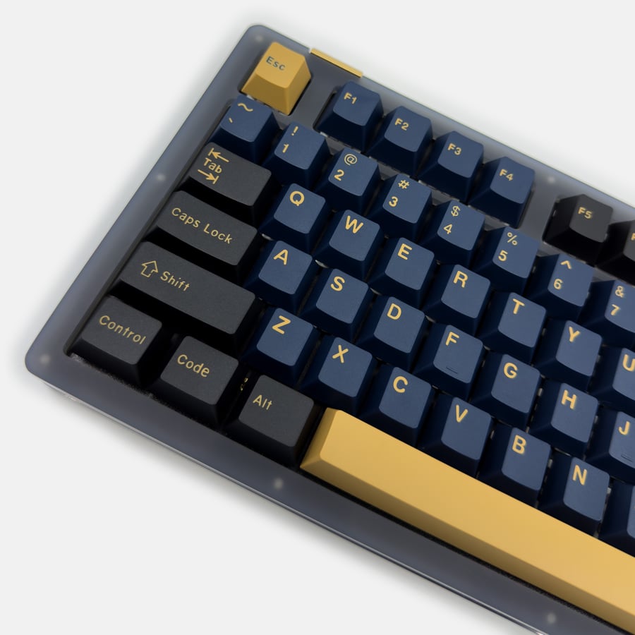 أزرار سبيس للكيبورد | SPACE GMK BLUE SAMURAI CLONE KEYCAPS
