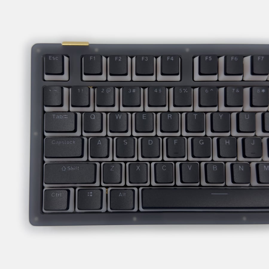 أزرار سبيس للكيبورد | SPACE CRYSTAL CLEAR PUDDING KEYCAPS - BLACK