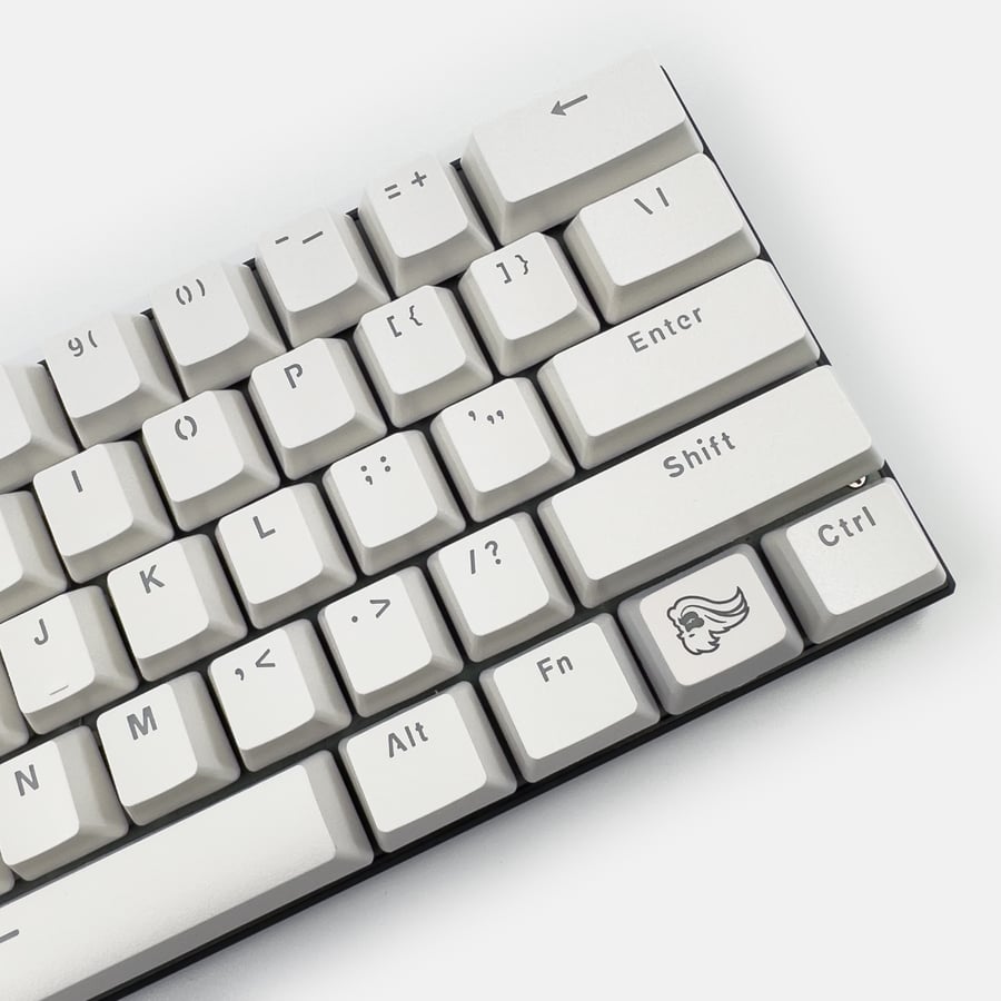 أزرار قلوريس للكيبورد | GLORIOUS KEYCAPS - WHITE