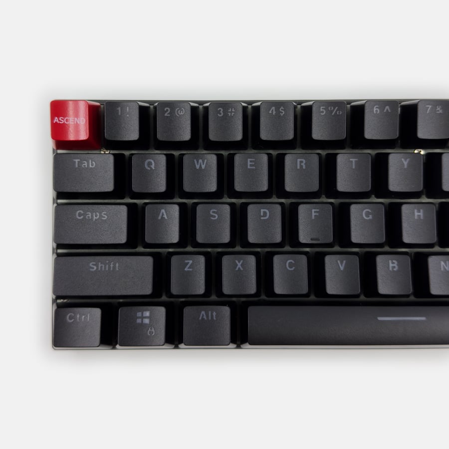 أزرار قلوريس للكيبورد | GLORIOUS KEYCAPS - BLACK