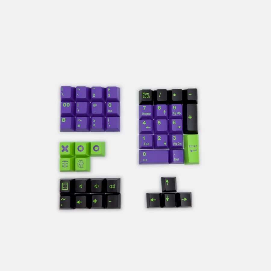 أزرار سبيس للكيبورد | SPACE GMK MECHA-01 EVA KEYCAPS