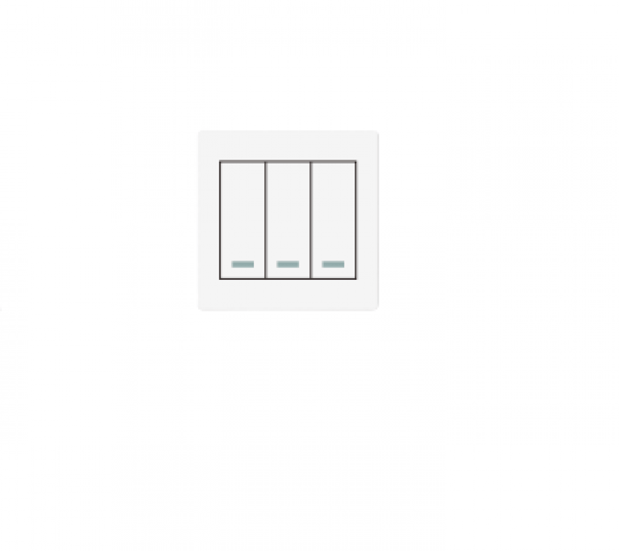 مفتاح ثلاثي ابيض بيرق B3