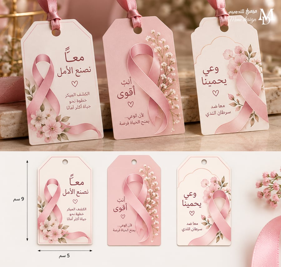 تاقات للتوعيه من سرطان الثدي
