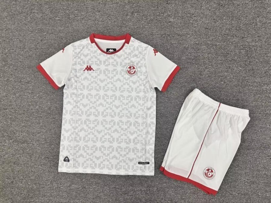 طقم منتخب تونس الاحتياطي 2025-2026 اطفال