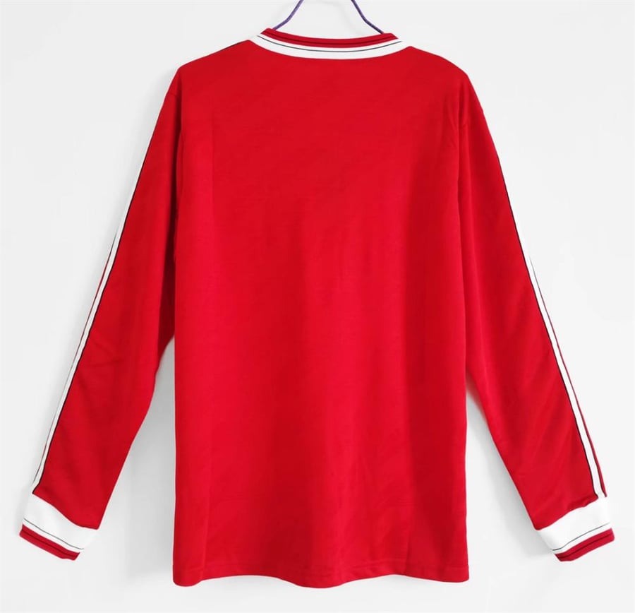 Manchester United set, 1986-1988 season, red, long sleeve