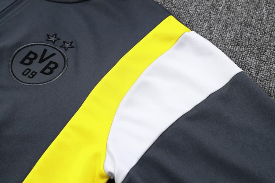 طقم تدريب شتوي بروسيا دورتموند 2023-2024 اسود (2)