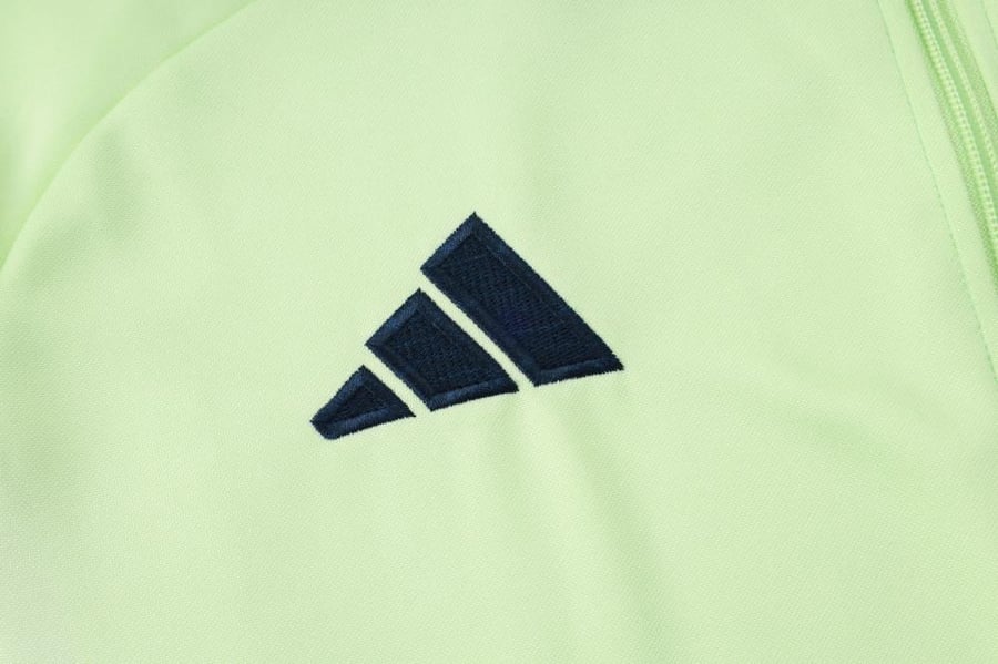 Winter training set Real Madrid 2025-2026 green full zipper