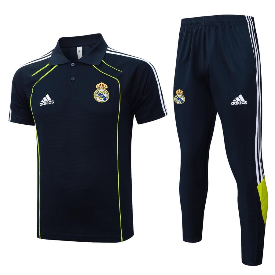 طقم تدريب صيفي بولو ريال مدريد 2025-2026 اسود