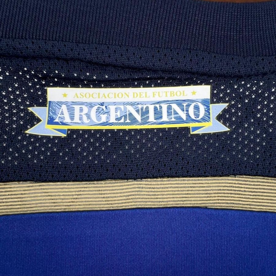 Argentina national team set 2014 season navy long sleeve