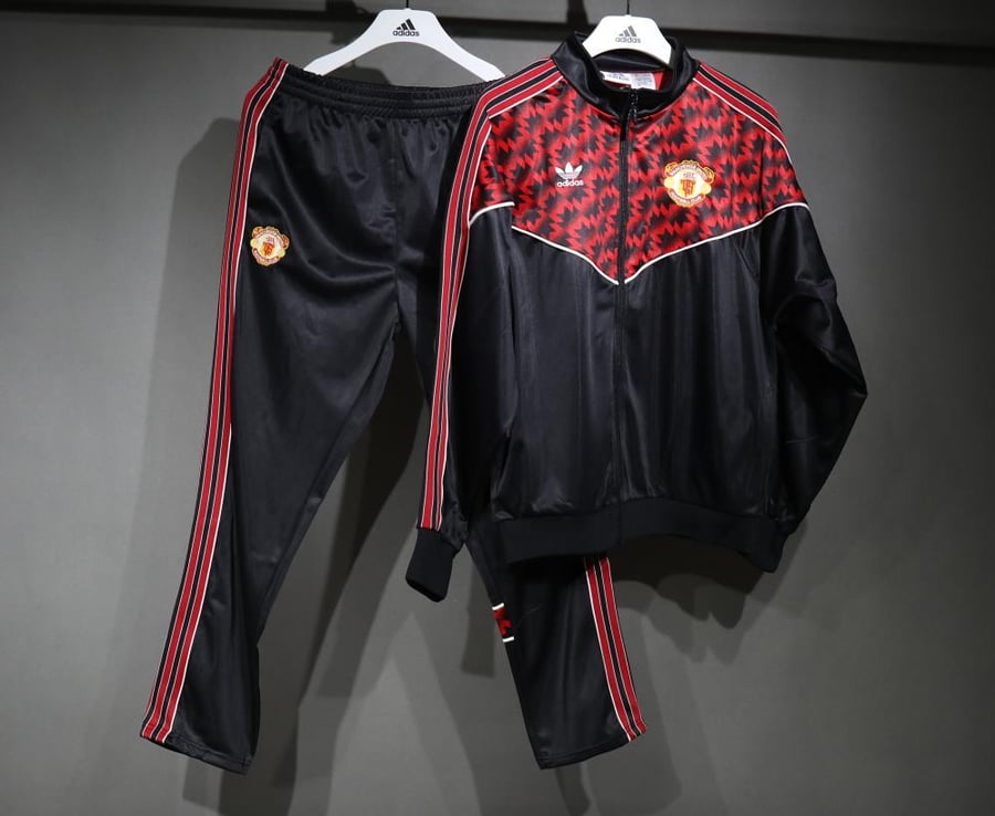 Manchester United jacket set 2025-2026 black