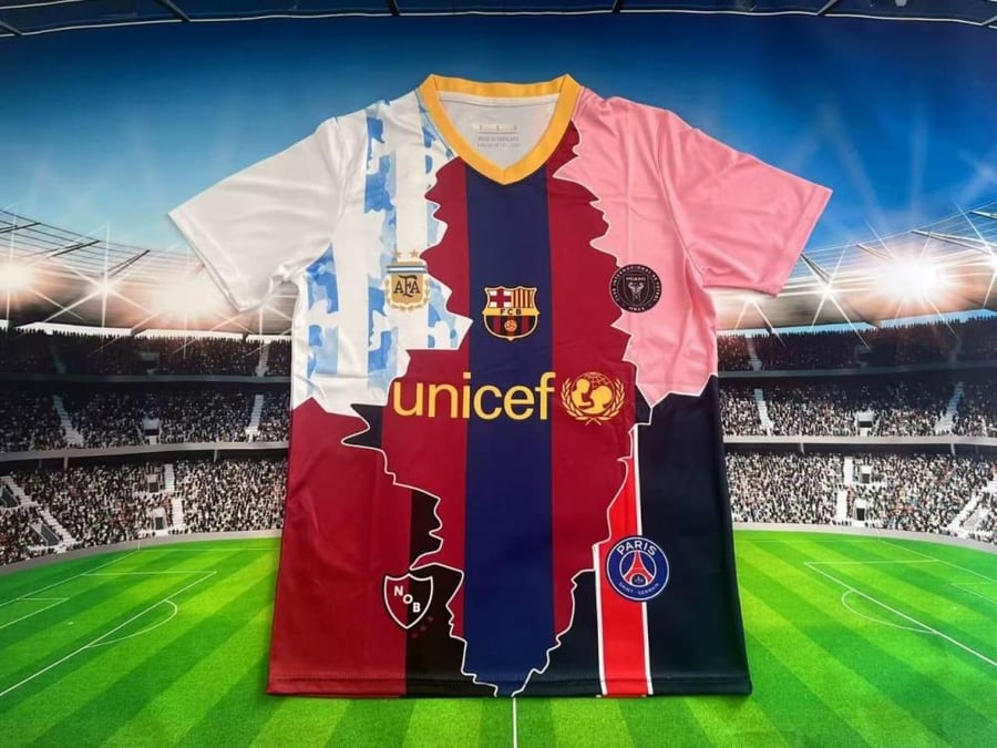 A special set for all Messi clubs