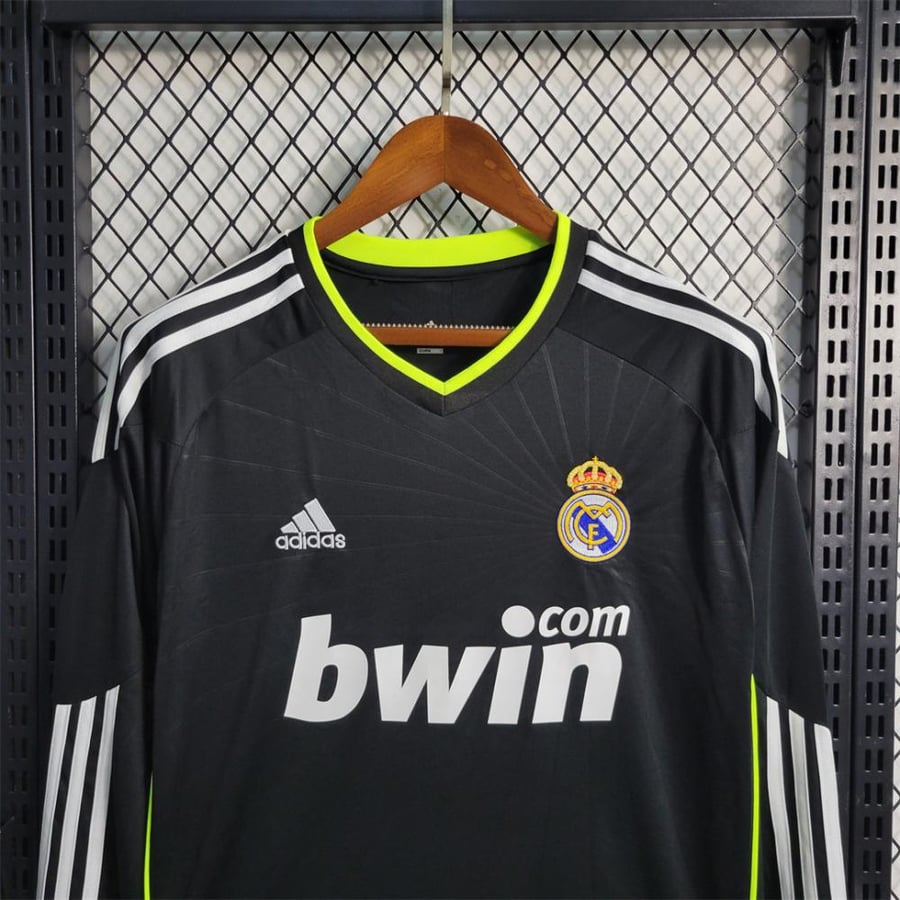 Real Madrid kit for the 2010-2011 season, black, long sleeve