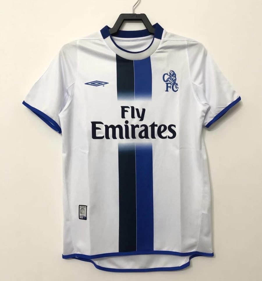 Chelsea set for the 2003-2004 season white