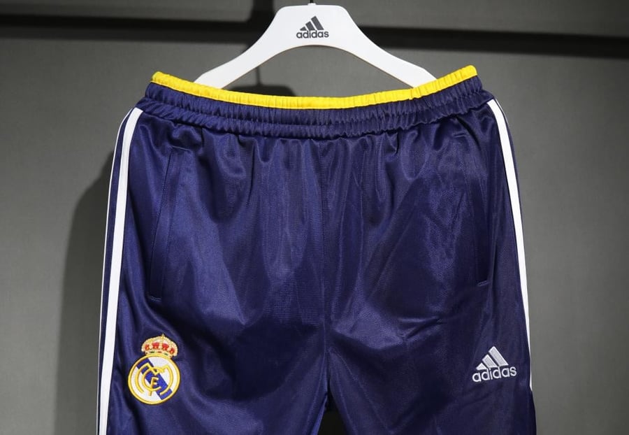 Real Madrid jacket set 2025-2026 navy
