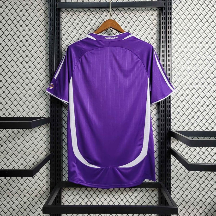 Real Madrid kit for the 2006-2007 season purple