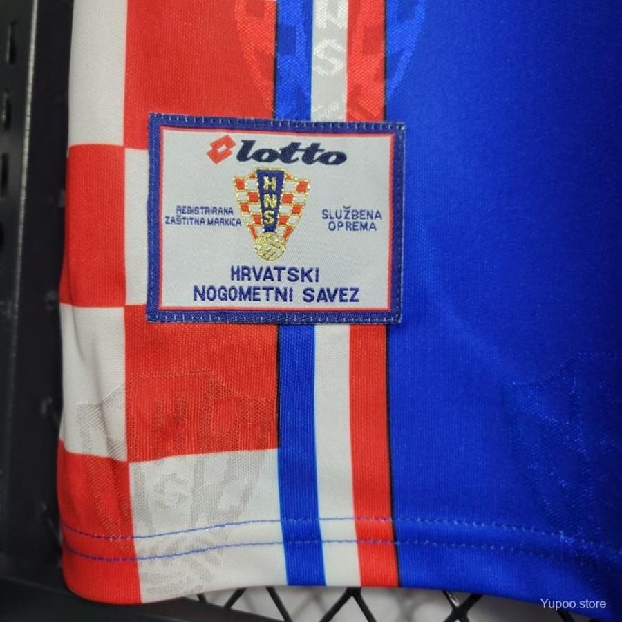 Croatia national team set 1998 season blue