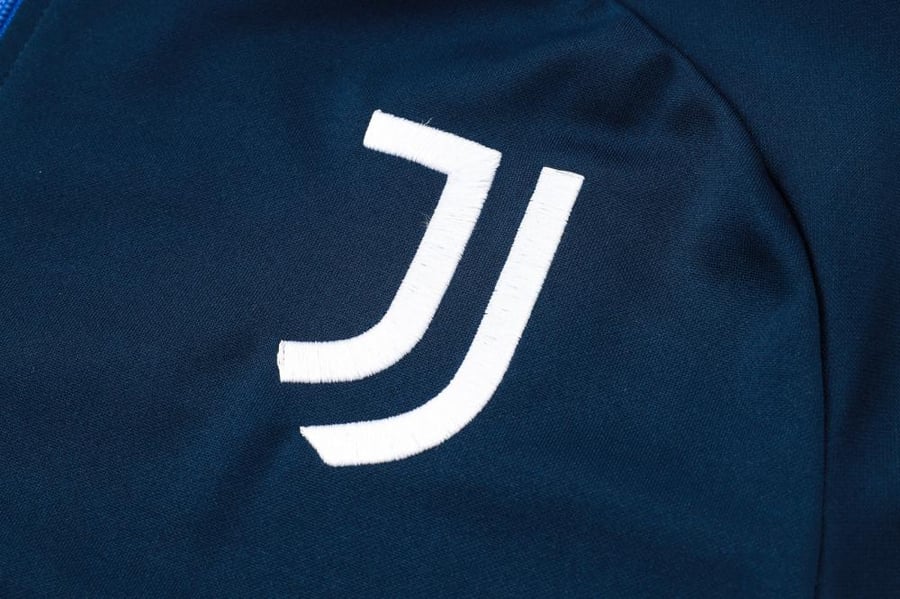 Winter training set Juventus 2024-2025 navy blue full zipper