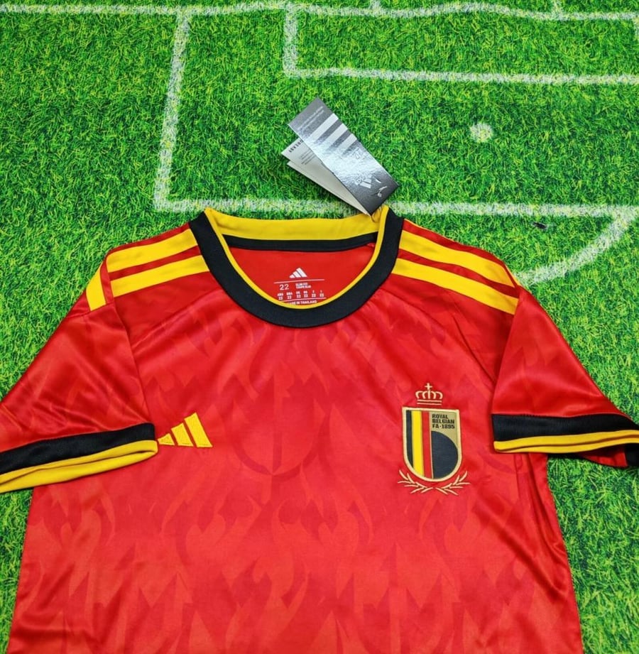 طقم منتخب بلجيكا الاساسي 2025-2026 اطفال