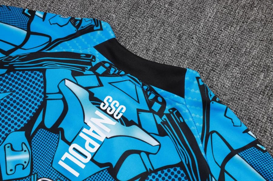 Winter training set Napoli 2025-2026 sky blue