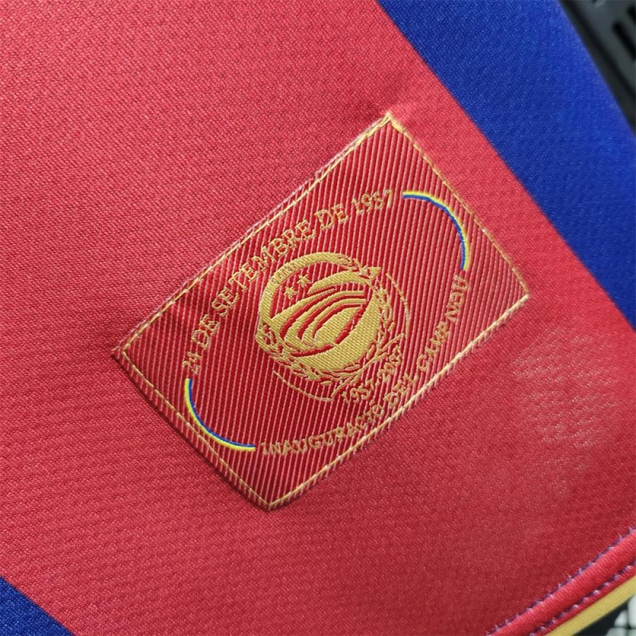 Barcelona team 2007-2008 season red