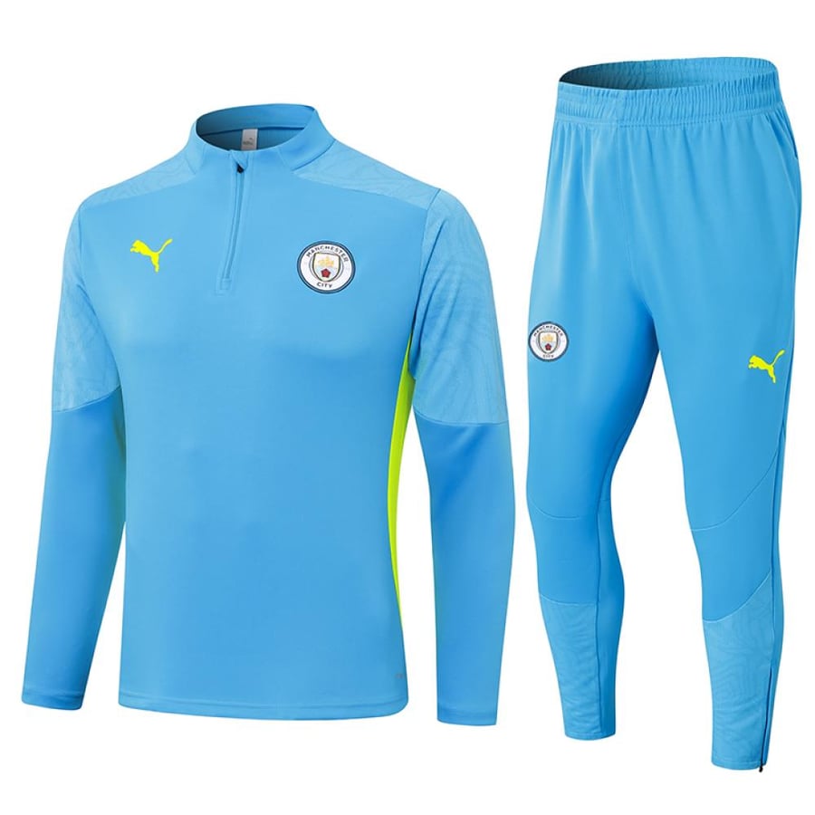Manchester City winter training set 2024-2025 sky blue