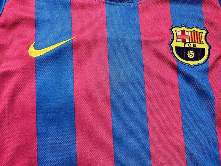 Barcelona team 2005-2006 season children long sleeve