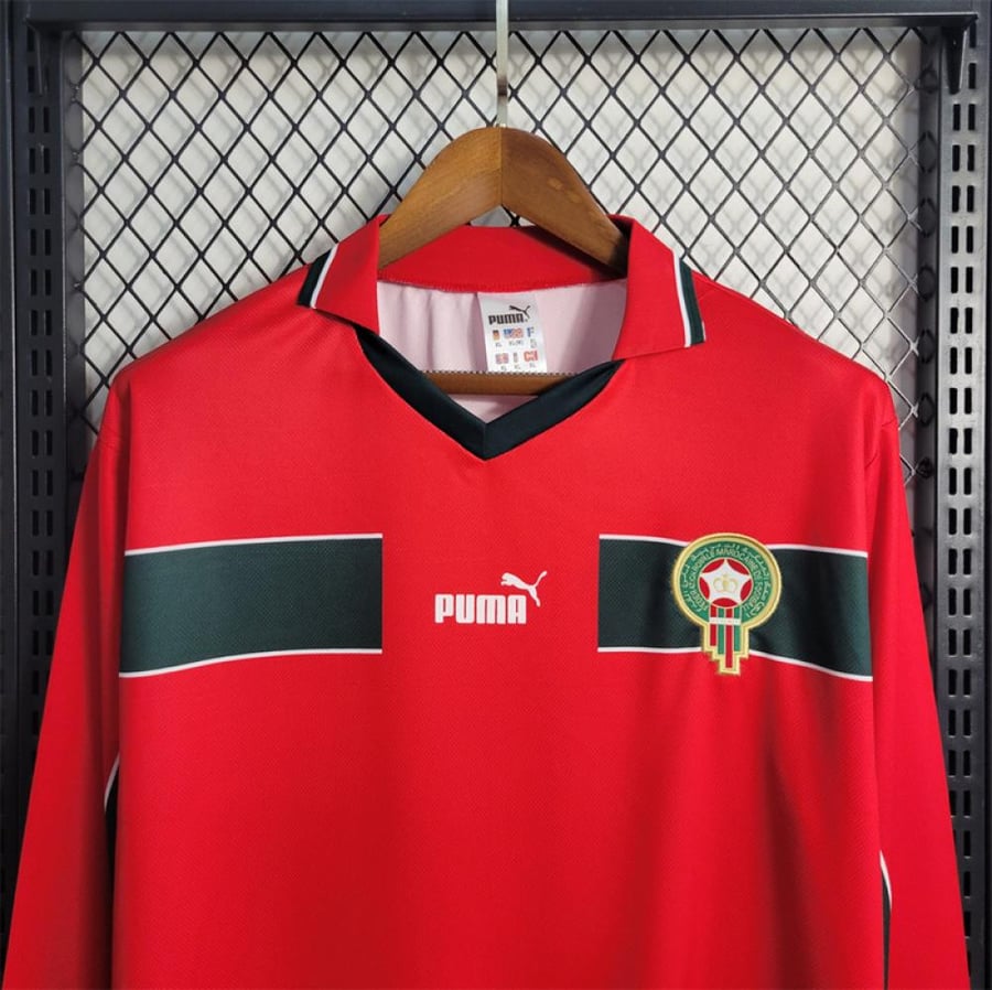 تيشيرت منتخب المغرب الثالث 1998 كم طويل