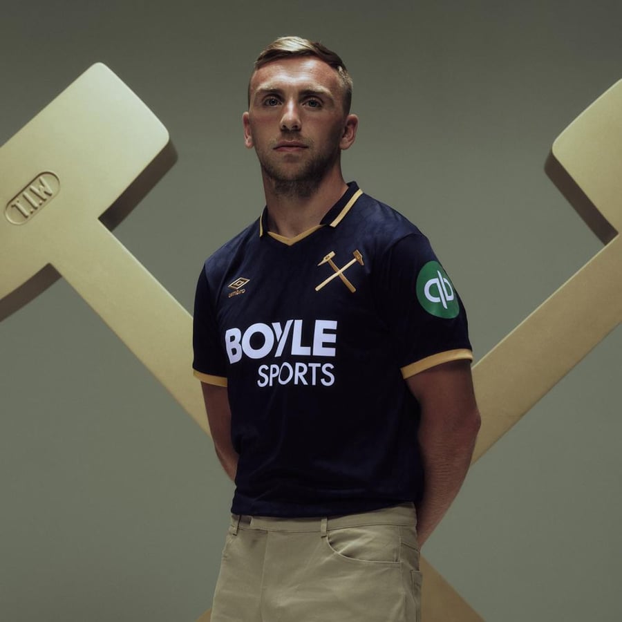 West Ham United third kit 2025-2026