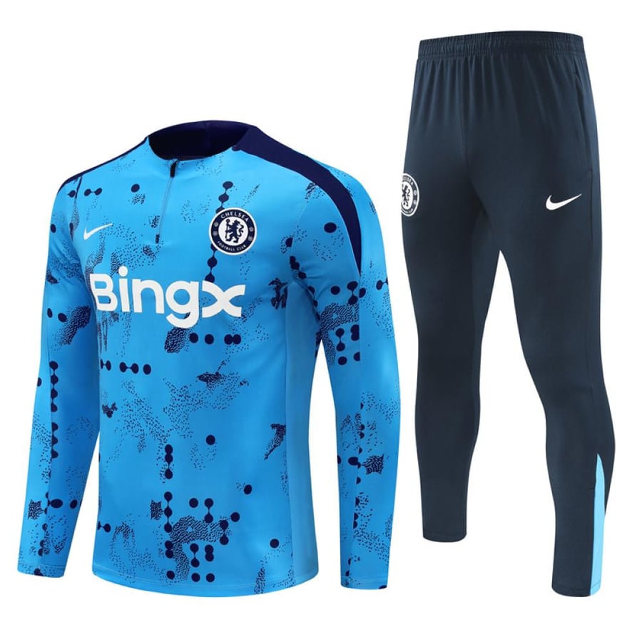 Chelsea winter training set 2024-2025 blue