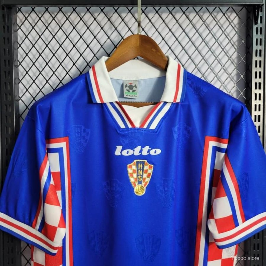 Croatia national team set 1998 season blue