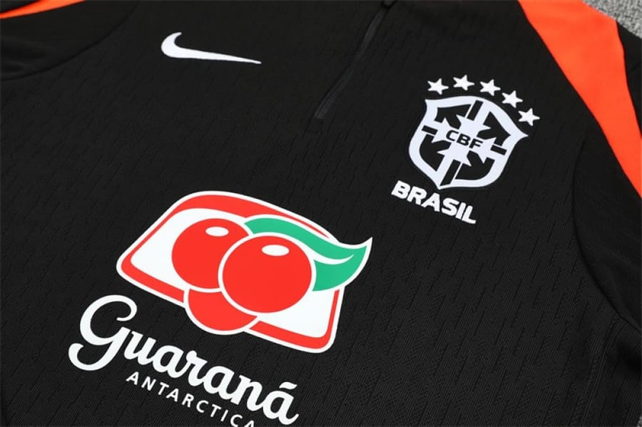 Brazil national team winter training set 2025-2026 black