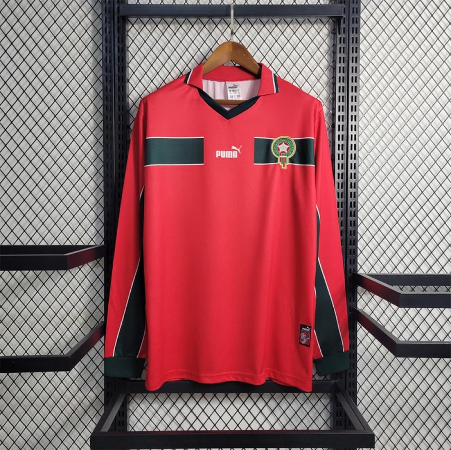 طقم منتخب المغرب الثالث 1998 كم طويل