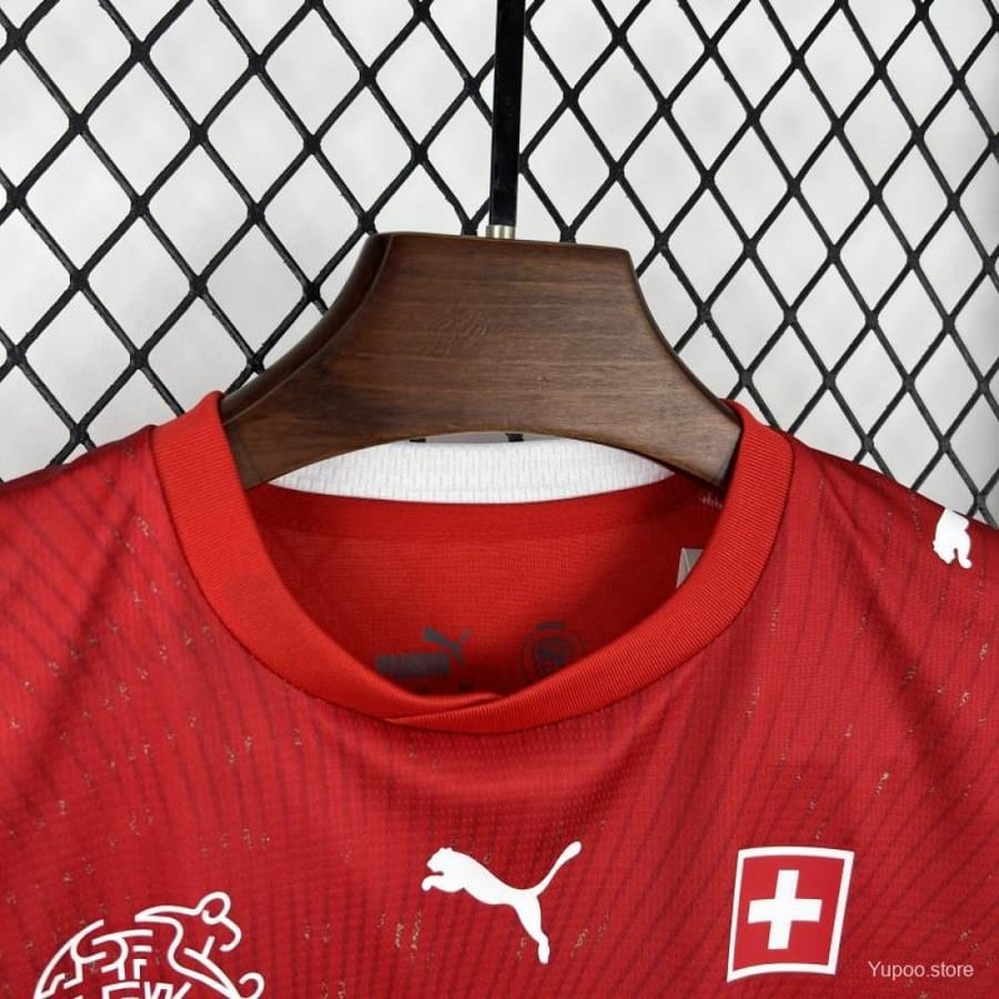 طقم منتخب سويسرا الاساسي 2025-2026 اطفال