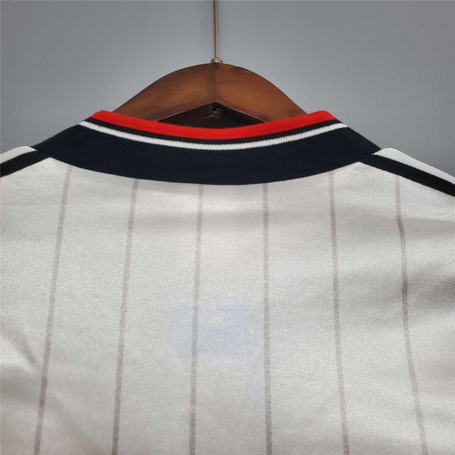 Manchester United kit for the 1982-1983 season, white