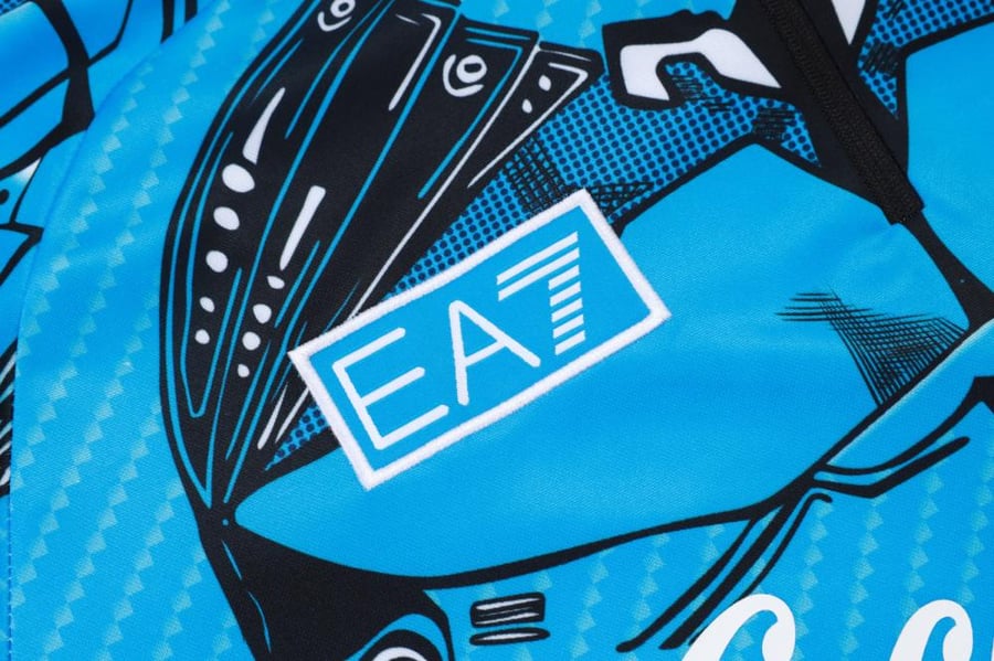 Winter training set Napoli 2025-2026 sky blue
