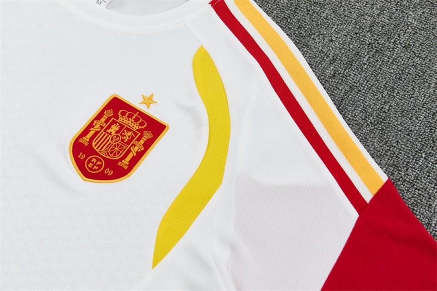 Spain national team summer training kit 2026-2027 white