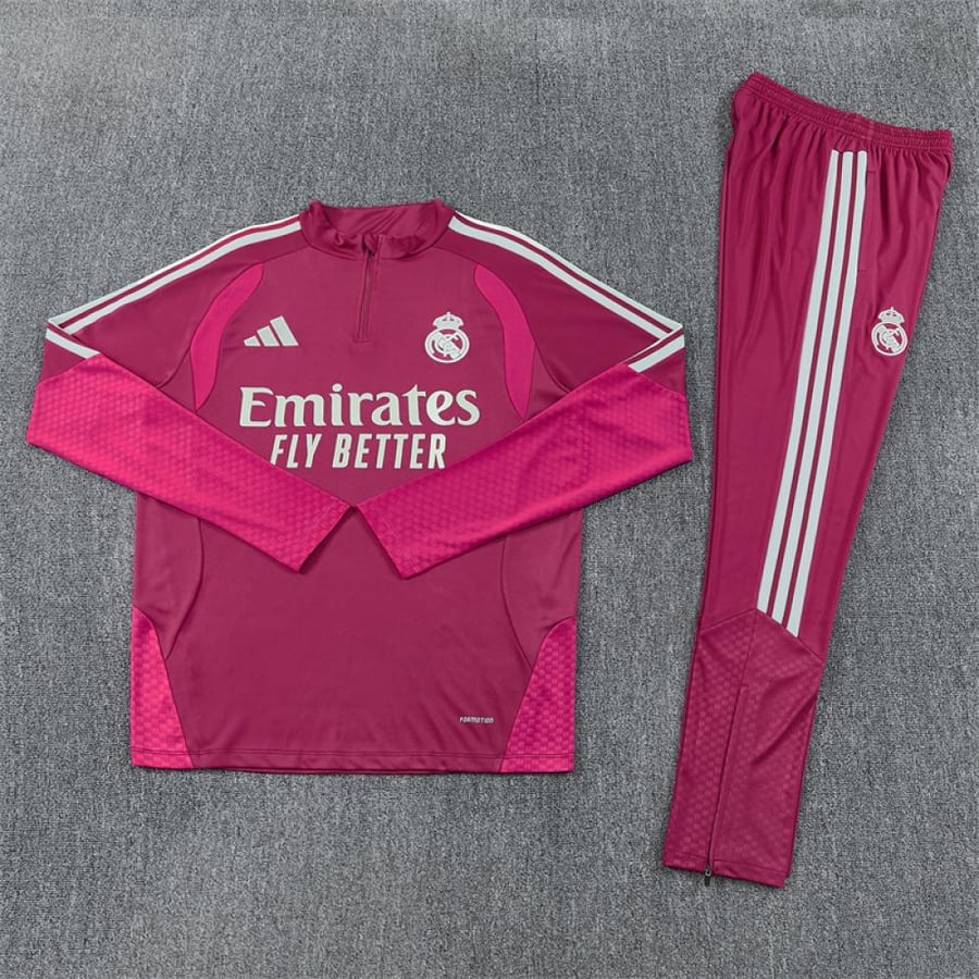 طقم تدريب شتوي ريال مدريد 2026-2027 وردي