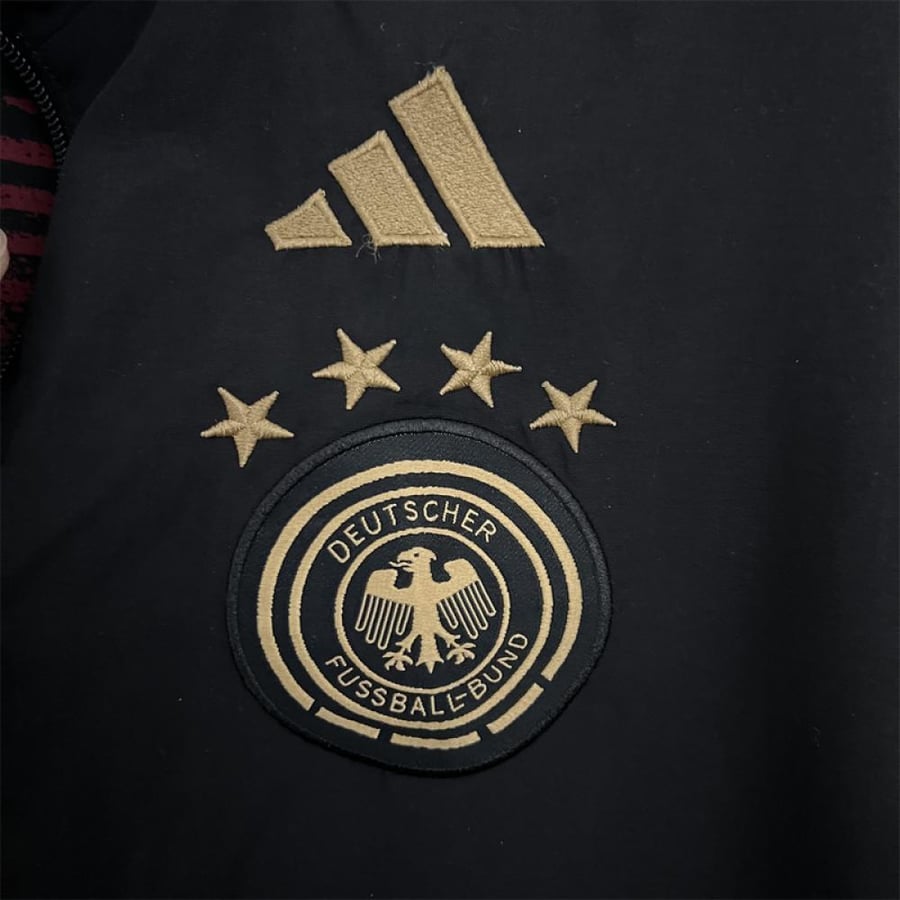 Germany national team double-sided jacket 2024-2025 black and red