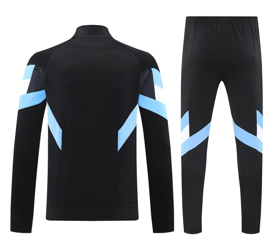 Argentina national team winter training set 2024-2025 navy full zipper