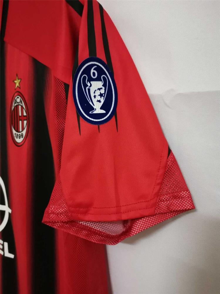 Milan kit 2004-2005 red