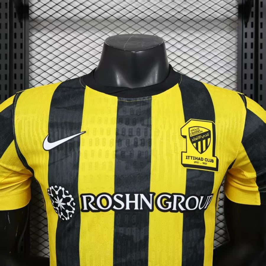 Al-Ittihad basic kit 2025-2026 sponsored by Roshen only